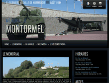 Tablet Screenshot of memorial-montormel.org